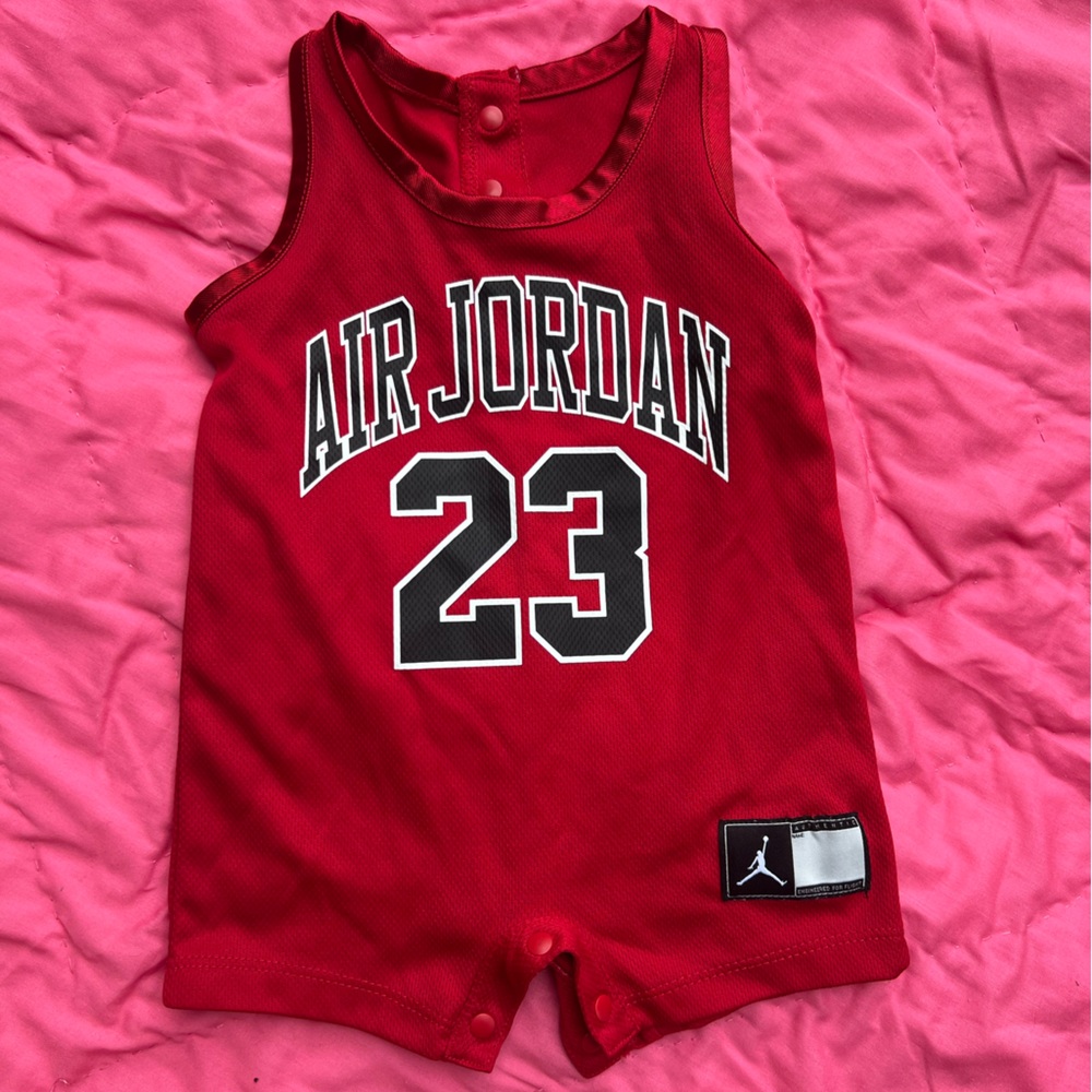 3/$15 Air Jordan Jumpman Jersey Romper